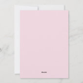 妊娠中のママへ ハッピーマザーズデーカード シーズンカード (裏面)