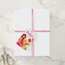 妊娠中のママ赤ちゃんシャワー ギフトタグ