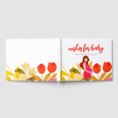 妊娠中のママ赤ちゃんシャワー ゲストブック (全面)