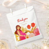 妊娠中のママ赤ちゃんシャワー フェイバーバッグ (クリップ留めされた状態)