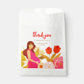 妊娠中のママ赤ちゃんシャワー フェイバーバッグ (正面)