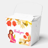 妊娠中のママ赤ちゃんシャワー フェイバーボックス (正面)