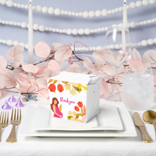 妊娠中のママ赤ちゃんシャワー フェイバーボックス (ウェディング)