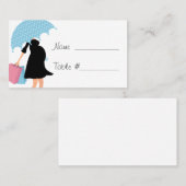 妊娠中のママ赤ちゃんシャワー プレイスカード (正面/裏面)