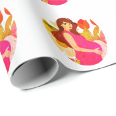 妊娠中のママ赤ちゃんシャワー ラッピングペーパー (ロールコーナー)