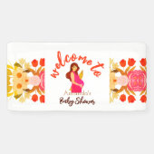 妊娠中のママ赤ちゃんシャワー 横断幕 (横)