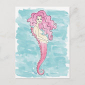 妊娠中のメルメイドのはがき 案内ポストカード (正面)