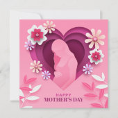 妊娠中の方へ Mother's Day カード (正面)
