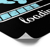 妊娠中の母の新生児男の子新しい父の息子をロード ポスター (角)