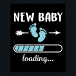 妊娠中の母の新生児男の子新しい父の息子をロード ポスター<br><div class="desc">妊娠ママ新生児男の子ロード新しいパパ未来ママのギフト。感謝祭の日，クリスマスの日，母の日，父の日， 7月4日， 1776独立日，パパの日，ハロウィーンの日，パトリックの日</div>