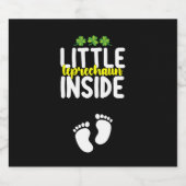 妊娠中の母親の中の小さなレプレシャン ビールラベル (シングルラベル)