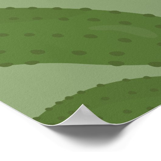 妊娠中の漬物ウェルカムベビーシャワーテーマ ポスター (角)