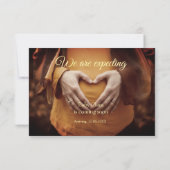 妊娠中の追加ベビー名の日付 案内状 (裏面)