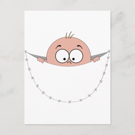 妊娠中シュヴァンガーシュヴァンゲルシャフベビー ポストカード (正面)