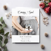 妊娠中来間の写真予算発表 チラシ