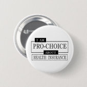 妊娠中絶に賛成#2 缶バッジ (正面&裏面)