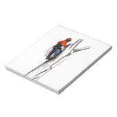 妊娠中絶の木の外科医のクリスマスプレゼント贈り物 ノートパッド (回転)