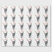 妊娠中絶の木の外科医のクリスマスプレゼント贈り物 ラッピングペーパー (フラット)