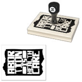 妊娠中絶は医療の生殖権を支える ラバースタンプ (押印)