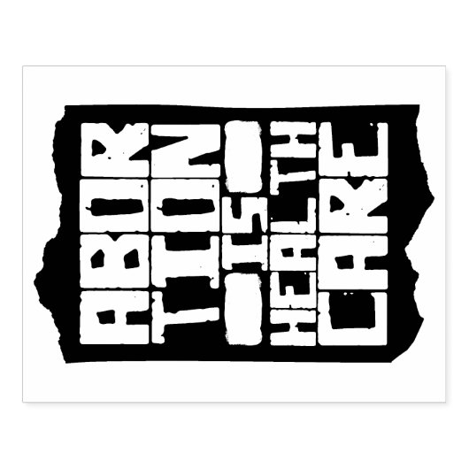 妊娠中絶は医療の生殖権を支える ラバースタンプ (インプリント)