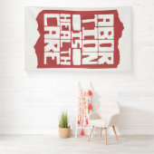 妊娠中絶は医療の生殖権を支える 横断幕 (インサイチュ)