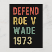 妊娠中絶を支持する – Roe v Wade I