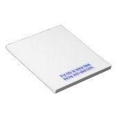 妊娠中絶以上の親アンチ ノートパッド (アングル)