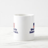 妊娠中絶保の安全と法制的な政治 コーヒーマグカップ (中央)