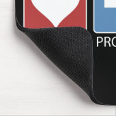 妊娠中絶反対の、プロ神、プロ銃 マウスパッド (コーナー)