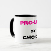 妊娠中絶反対 マグカップ (正面左)