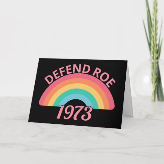 妊娠中絶反対 – Roe v Wade II防衛 カード (正面)