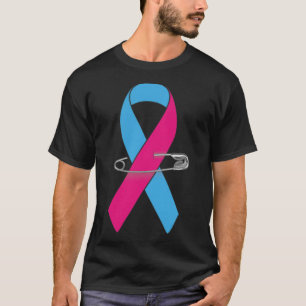 妊娠乳児喪失認識度ウォークサポートリボ Tシャツ