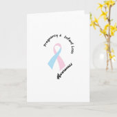 妊娠乳児喪失認識度支援 カード (黄色い花)