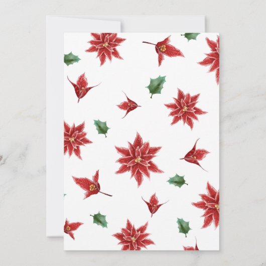 妊娠休暇のお知らせ | 写モダン真 招待状 (裏面)