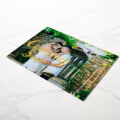 妊娠写真のお知らせ |ミニマル来の近く 箔シーズンカード (回転した状態)