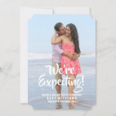 妊娠写真のお知らせ（写真の追加） 案内状 (正面)