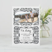 妊娠写真のお知らせ 案内状 (スタンド正面)