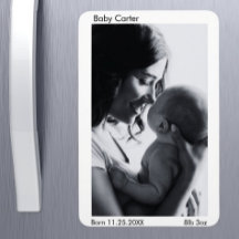 妊娠出産のお知らせ – カスタムフォトマグネット