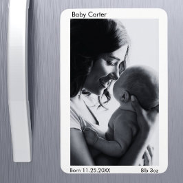 妊娠出産のお知らせ – カスタムフォトマグネット マグネット