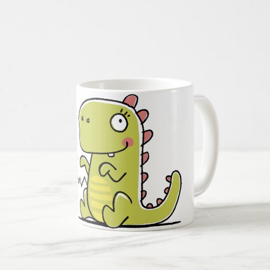 妊娠前のお知らせ コーヒーマグカップ (正面右)