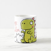 妊娠前のお知らせ コーヒーマグカップ (中央)