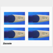 妊娠前向き検査 長方形シール (シート)