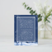 妊娠告知の詩 |フラットホリデーカード シーズンカード (スタンド正面)