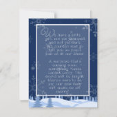 妊娠告知の詩 |フラットホリデーカード シーズンカード (正面)