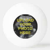 妊娠告知の超音波ベビー写真 卓球ボール (裏面)