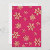 妊娠告知クリスマスカードシンプル枠 シーズンカード (裏面)