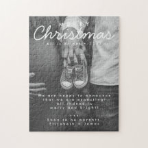 妊娠告知クリスマスフォト