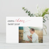 妊娠告知サプライズフラットホリデーカード シーズンカード (スタンド正面)