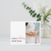 妊娠告知サプライズホリデーポストカード シーズンカード (スタンド正面)