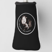 妊娠告知ソノグラム写真ゴルフクラブヘッド ゴルフヘッドカバー (回転90)